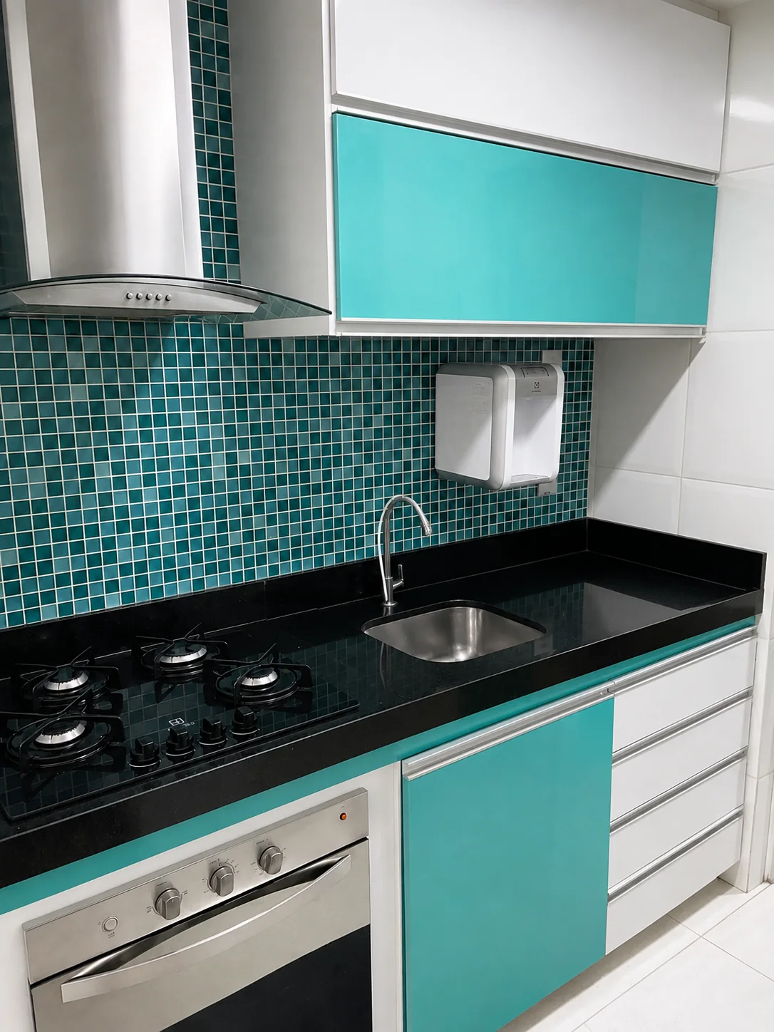 Cozinha Planejada Turquesa